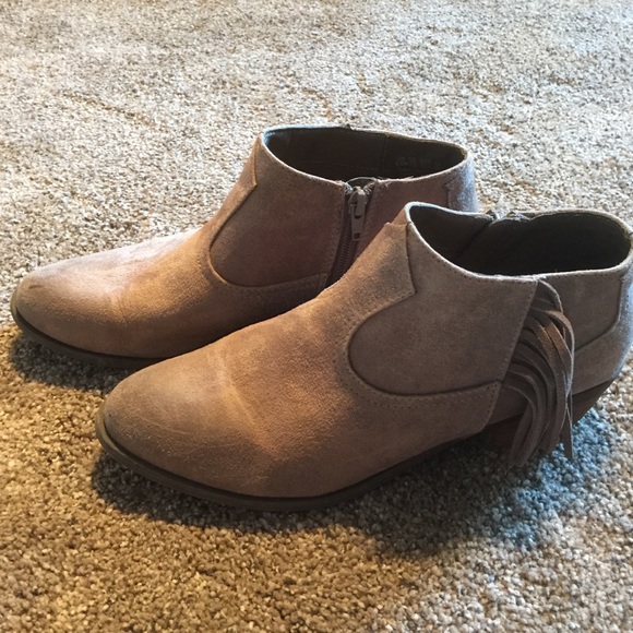 Fringe Booties - Picture 1 of 4